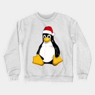 Tux-Mas (Christmas Tux Large) Crewneck Sweatshirt